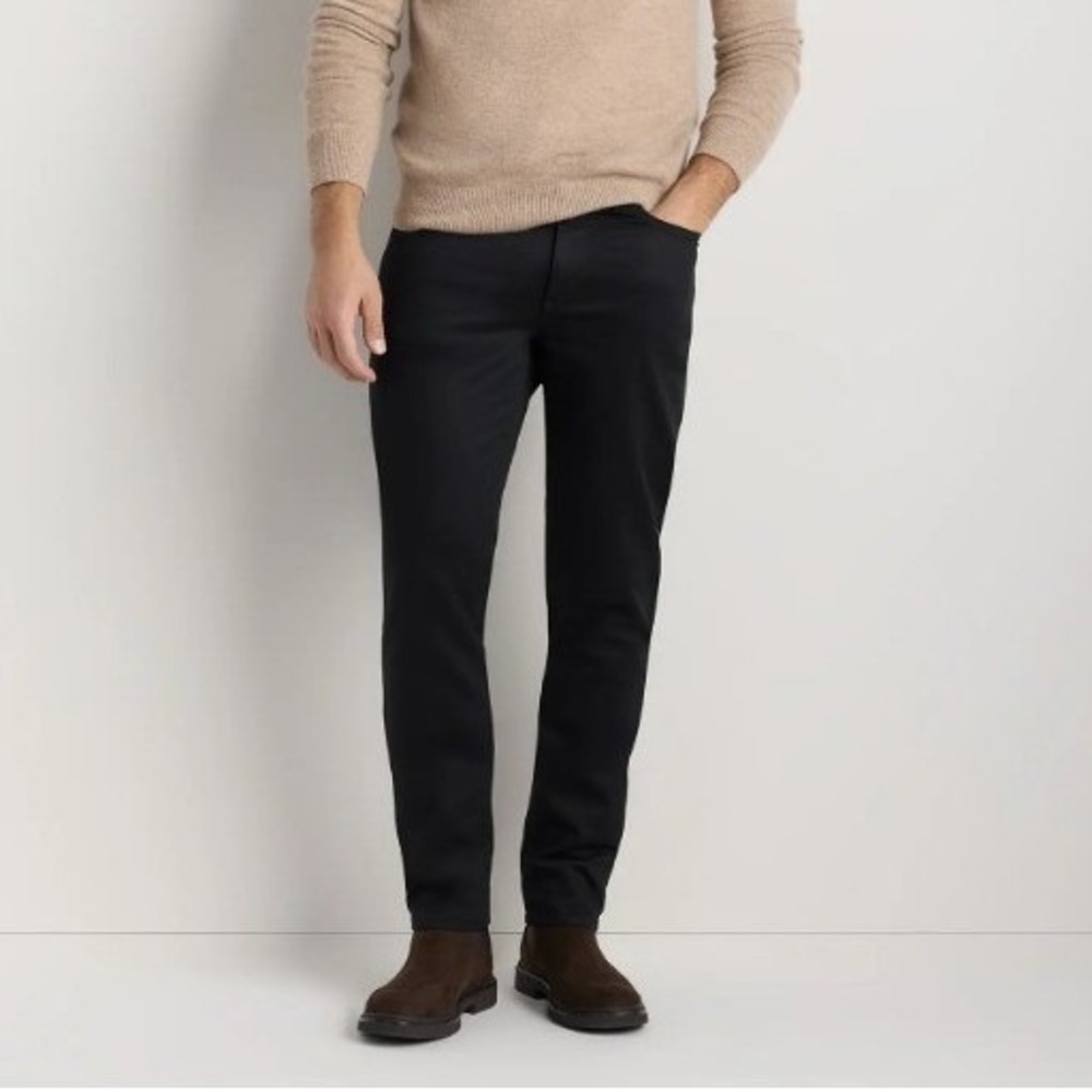 NEW Quince Comfort Stretch Traveler 5-Pocket Slim Fit Pants Mens 30x30 Black